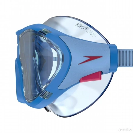 Очки для плавания Speedo Biofuse 2.0 Mask Junior детские (голубые; Голубой)