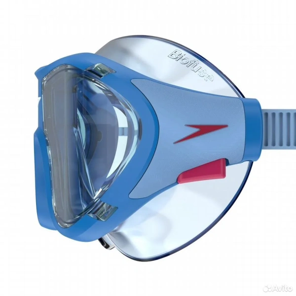 Очки для плавания Speedo Biofuse 2.0 Mask Junior детские (голубые; Голубой)
