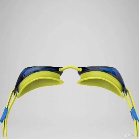 Очки для плавания Speedo Jet 2.0 Junior детские (голубые; желтый/синий)