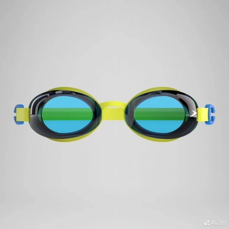 Очки для плавания Speedo Jet 2.0 Junior детские (голубые; желтый/синий)