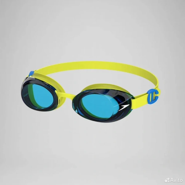 Очки для плавания Speedo Jet 2.0 Junior детские (голубые; желтый/синий)